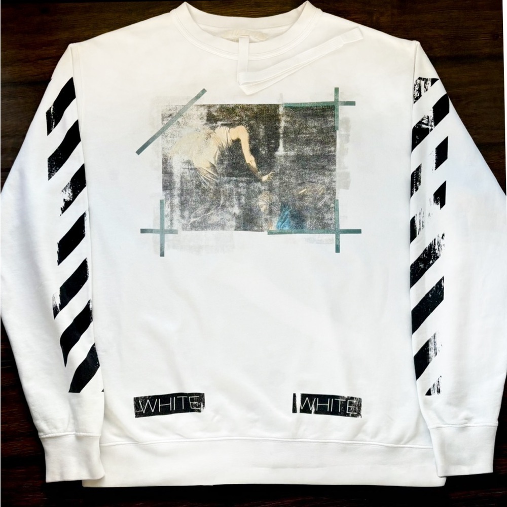 Off-White Caravaggio Sweatshirt XL | Authentic Virgil Abloh